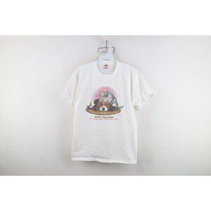 Vintage Y2K Womens Large Faded 2005 The Humane Society Dog Kitten Pet T-Shirt